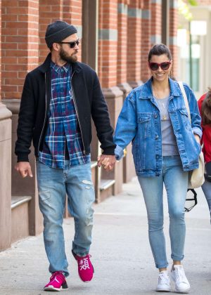 Jessica Biel and Justin Timberlake out in New York